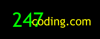 247Coding Dark Theme Logo